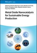Metal Oxide Nanocatalysts for Sustainable Energy Production