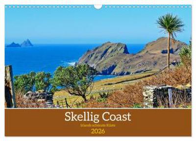 Skellig Coast - Irlands schönste Küste (Wandkalender 2026 DIN A3 quer), CALVENDO Monatskalender