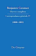 Correspondance 1800–1802