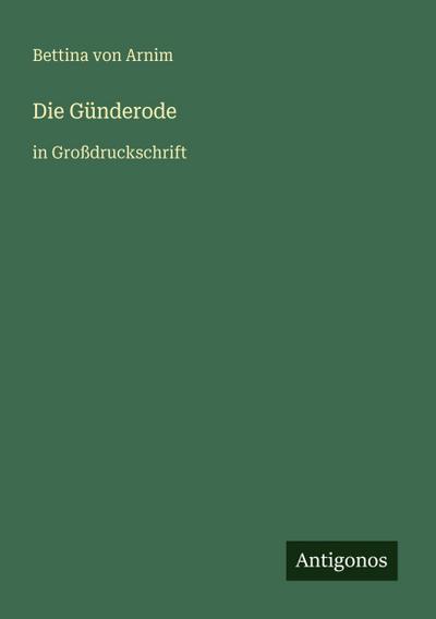 Die Günderode
