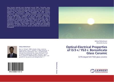 Optical-Electrical Properties of Er3+/ Yb3+ Borosilicate Glass Ceramic