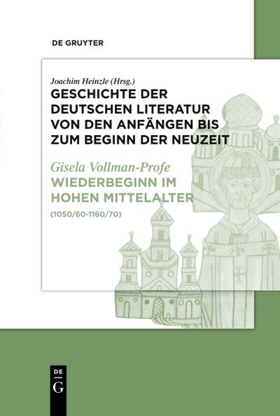 Wiederbeginn volkssprachiger Schriftlichkeit im hohen Mittelalter