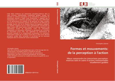 Formes et mouvements: de la perception à l’action
