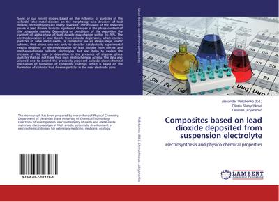 Composites based on lead dioxide deposited from suspension electrolyte