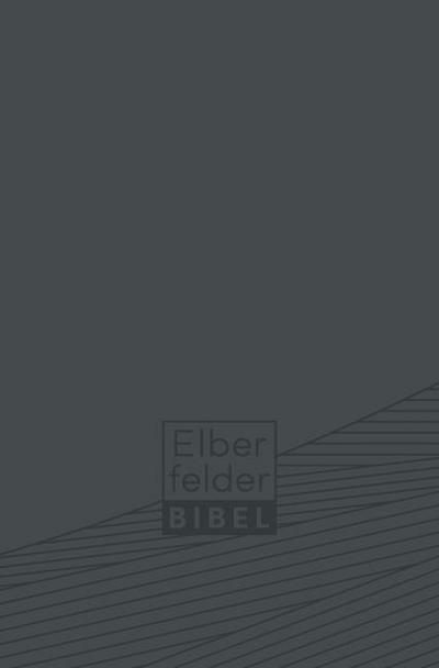 Elberfelder Bibel - Taschenausgabe, Kunstleder grau