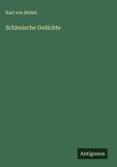Schlesische Gedichte