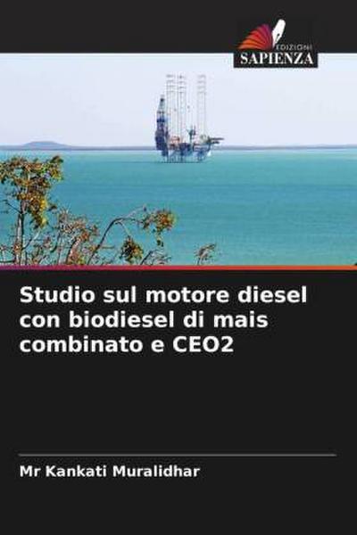 Studio sul motore diesel con biodiesel di mais combinato e CEO2