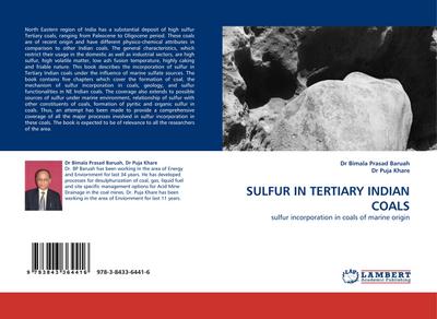 SULFUR IN TERTIARY INDIAN COALS
