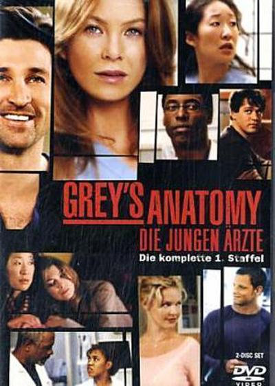 Grey’s Anatomy, Die jungen Ärzte. Staffel.1, 2 DVDs. Staffel.1, 2 DVD-Video