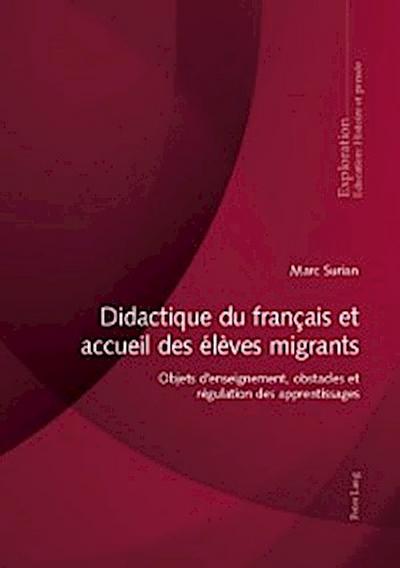 Didactique du français et accueil des élèves migrants