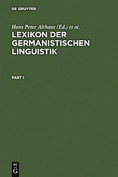 Lexikon der Germanistischen Linguistik