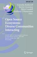 Open Source Ecosystems: Diverse Communities Interacting
