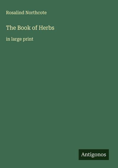 The Book of Herbs