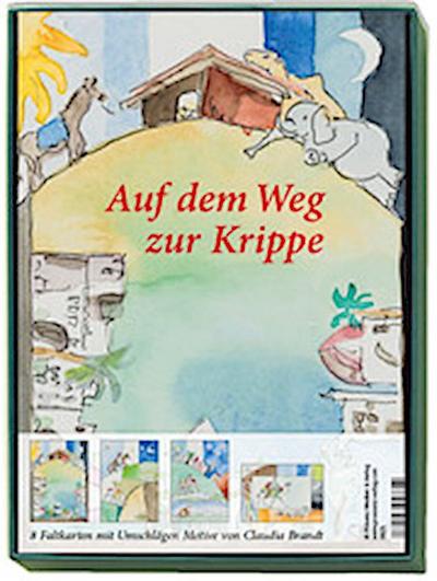 Kunstkarten-Box Auf dem Weg zur Krippe