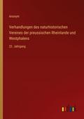 Verhandlungen des naturhistorischen Vereines der p
