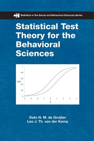 Statistical Test Theory for the Behavioral Sciences