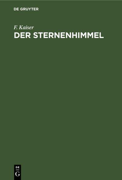 Der Sternenhimmel