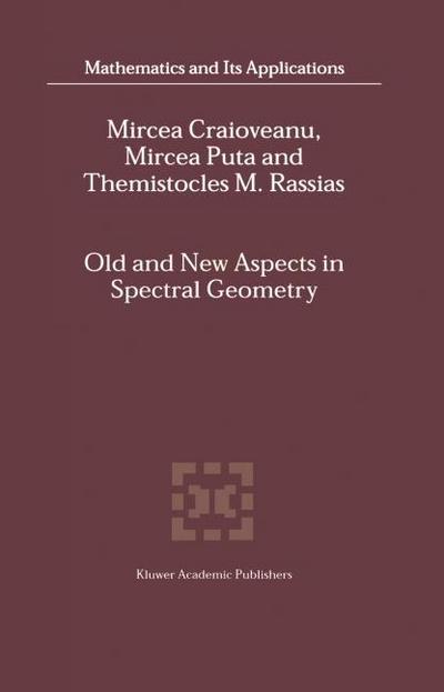 Old and New Aspects in Spectral Geometry