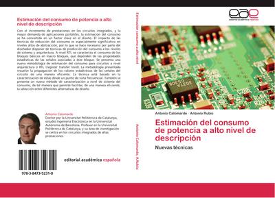 Estimación del consumo de potencia a alto nivel de descripción