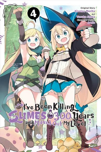 I’ve Been Killing Slimes for 300 Years and Maxed Out My Level, Vol. 4 (manga)