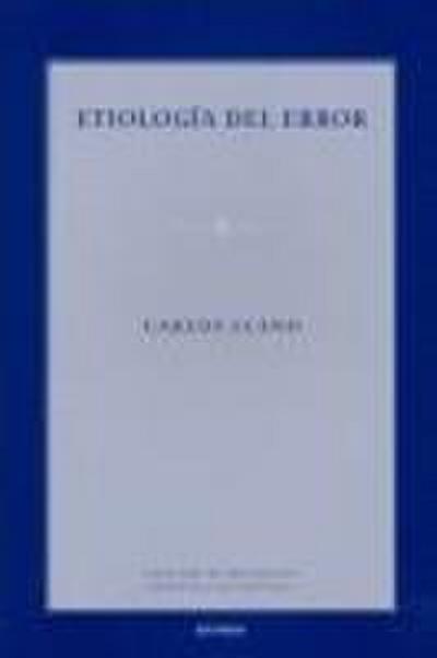 Etiología del error