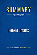 Summary: Rookie Smarts