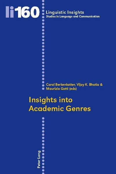 Insights into Academic Genres