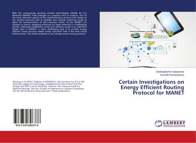 Certain Investigations on Energy Efficient Routing Protocol for MANET