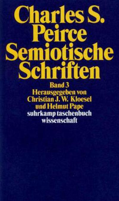 Semiotische Schriften. Bd.3
