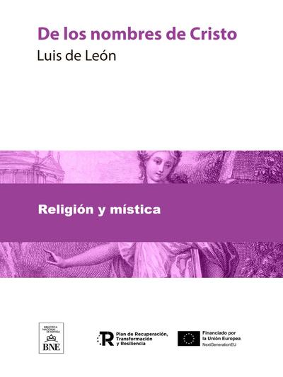 De los nombres de Cristo