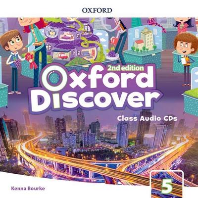 Oxford Discover Level 5, Class Audio-CDs