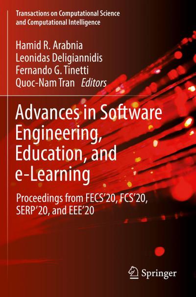 Advances in Software Engineering, Education, and e-Learning
