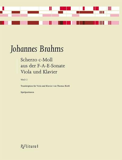 Scherzo c-Mollfür Viola und Klavier