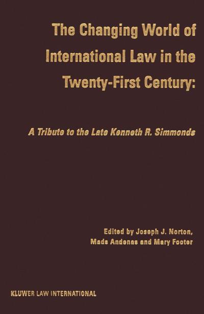 Changing World of International Law in the Twenty-First Century