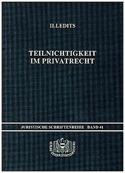 Teilnichtigkeit im Privatrecht