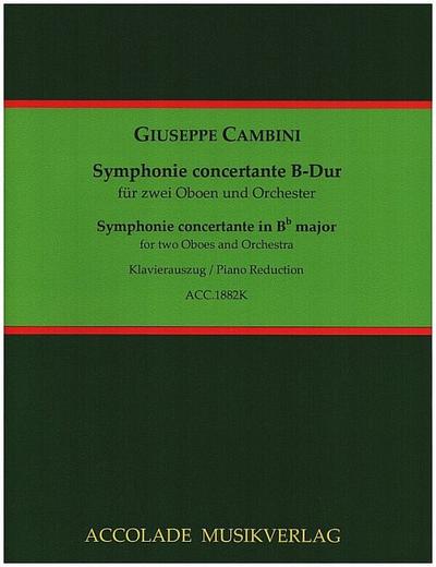 Symphonie concertante B-Durfür 2 Oboen und Orchester
