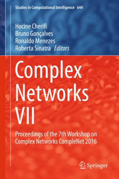 Complex Networks VII