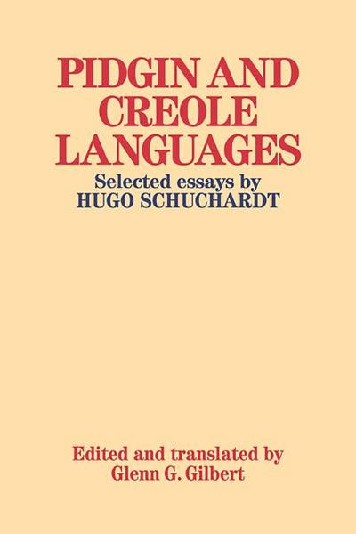 Pidgin and Creole Languages