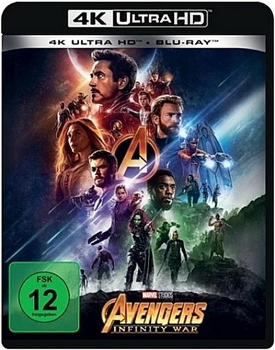 Avengers: Infinity War (UHD+BR)  2Disc Min: 149/DD5.1/WS 4K Ultra