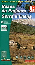Rasos de Peguera Wanderkarte 1 : 25 000