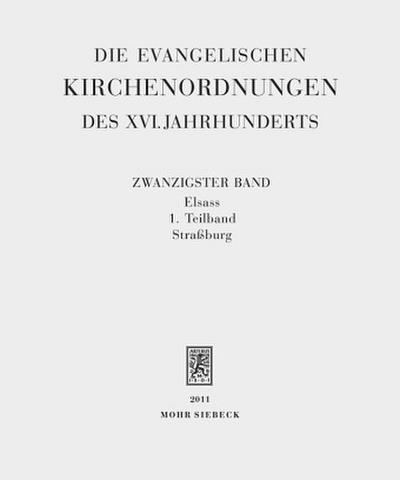 Die evangelischen Kirchenordnungen des XVI. Jahrhunderts Die evangelischen Kirchenordnungen des XVI. Jahrhunderts. Tl.1