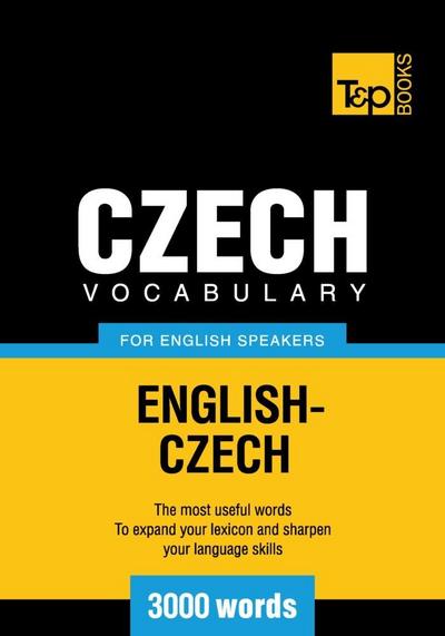 Czech vocabulary for English speakers - 3000 words