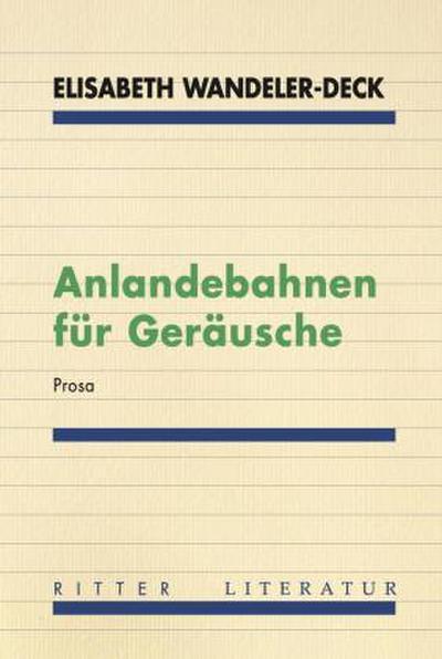 Anlandebahnen für Geräusche
