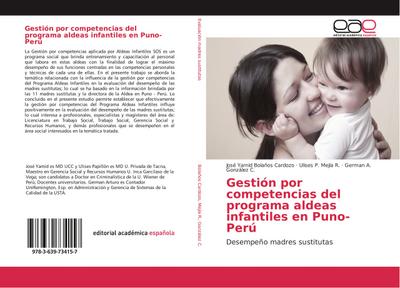 Gestión por competencias del programa aldeas infantiles en Puno-Perú