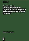 Landjudentum im deutschen Südwesten während der Frühen Neuzeit