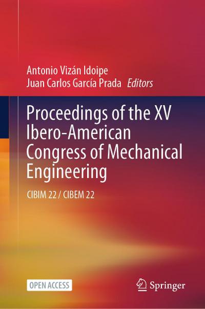Proceedings of the XV Ibero-American Congress of Mechanical Engineering
