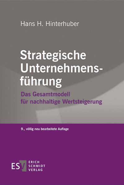 Strategische Unternehmungsführung Strategische Unternehmensführung. Tl.1