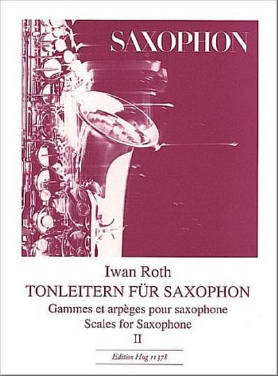 Tonleitern für Saxophon Band 2