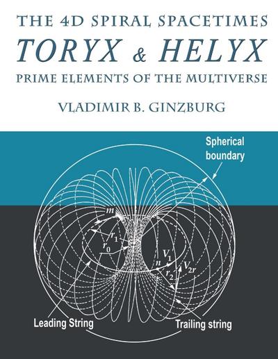 The 4D Spiral Spacetimes Toryx & Helyx - Prime Elements of the Multiverse