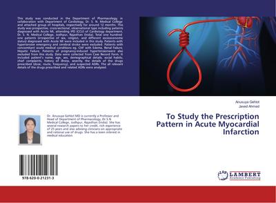 To Study the Prescription Pattern in Acute Myocardial Infarction